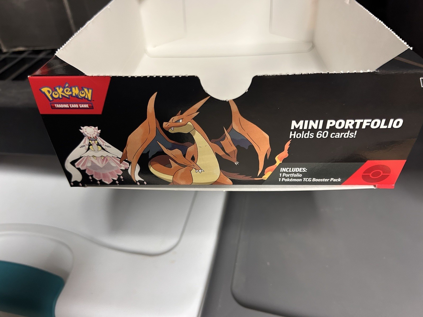 Pokémon 60 Card EMPTY Mini Portfolio Display Original Retail Packaging!