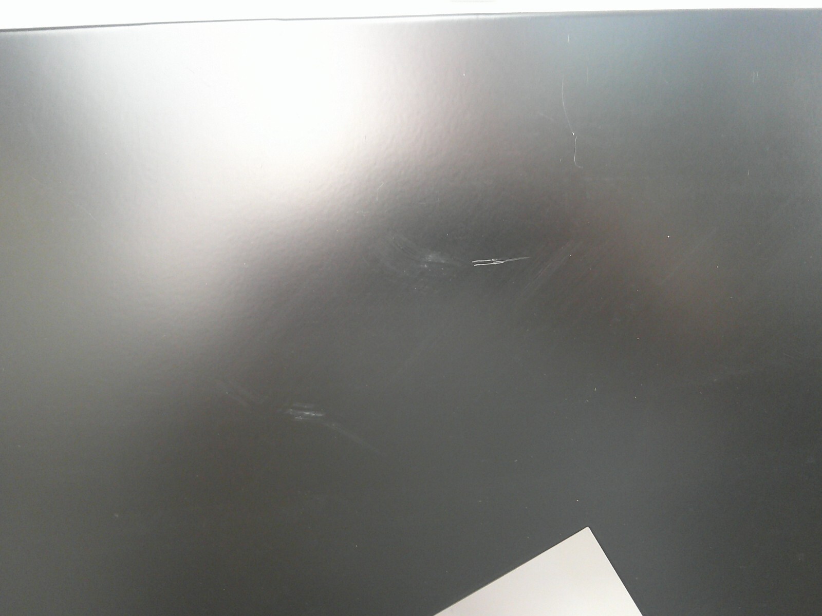Adidas Metal Sign/W White Plastic Backing PARTS ONLY! AS IS SCUFFS AND SCRATCHES