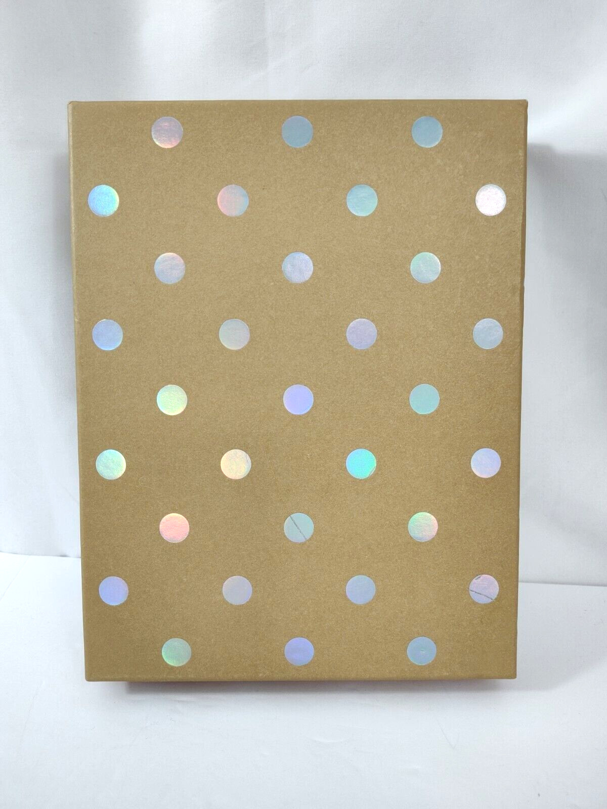 Victoria’s Secret Store Display Box Brown With Polka Dots PINK Gift Box 2000’s
