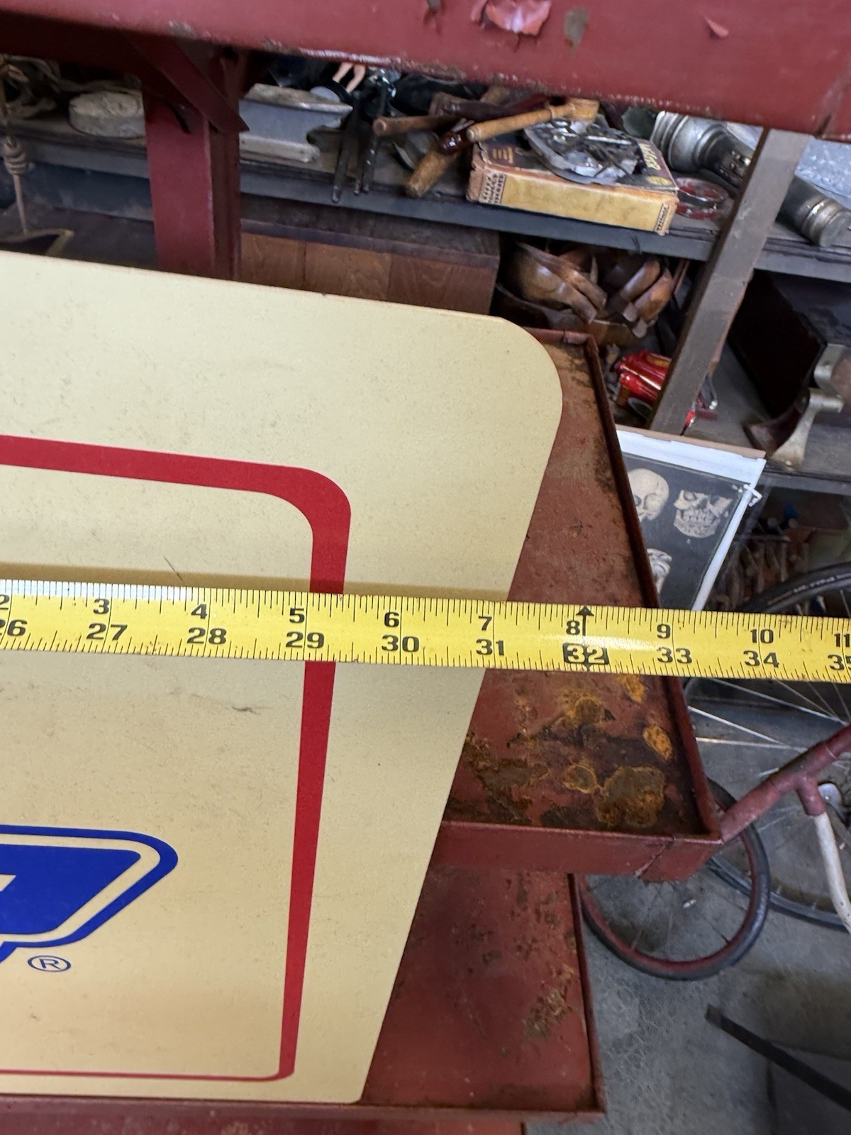 Dickies Plastic store display sign 23″ x 13″ VGC collectible Union Made Clothing