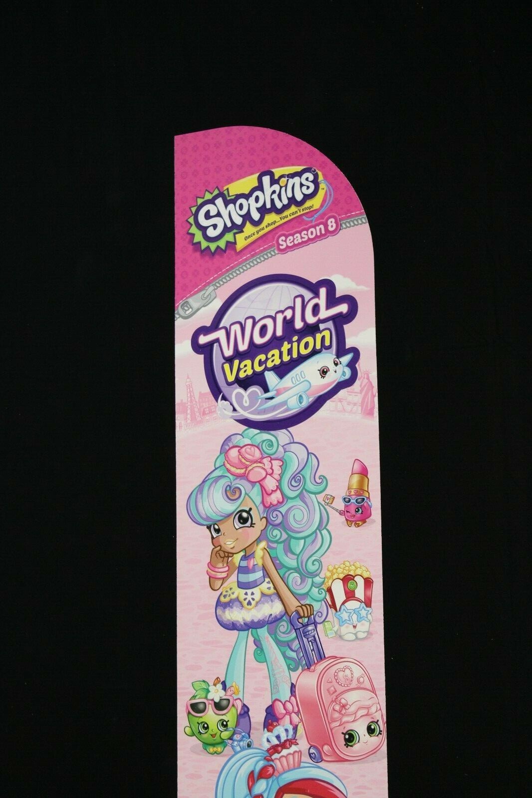 Toys R Us Geoffrey Retail Sign Store Aisle Display Shopkins Season 8 World Vacay