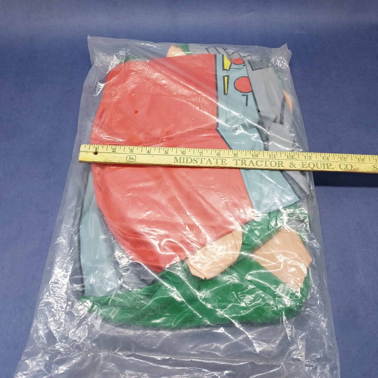 Vintage Mr. Muscle Pump Blow Up Small Wonder Inflatables Advertising Display
