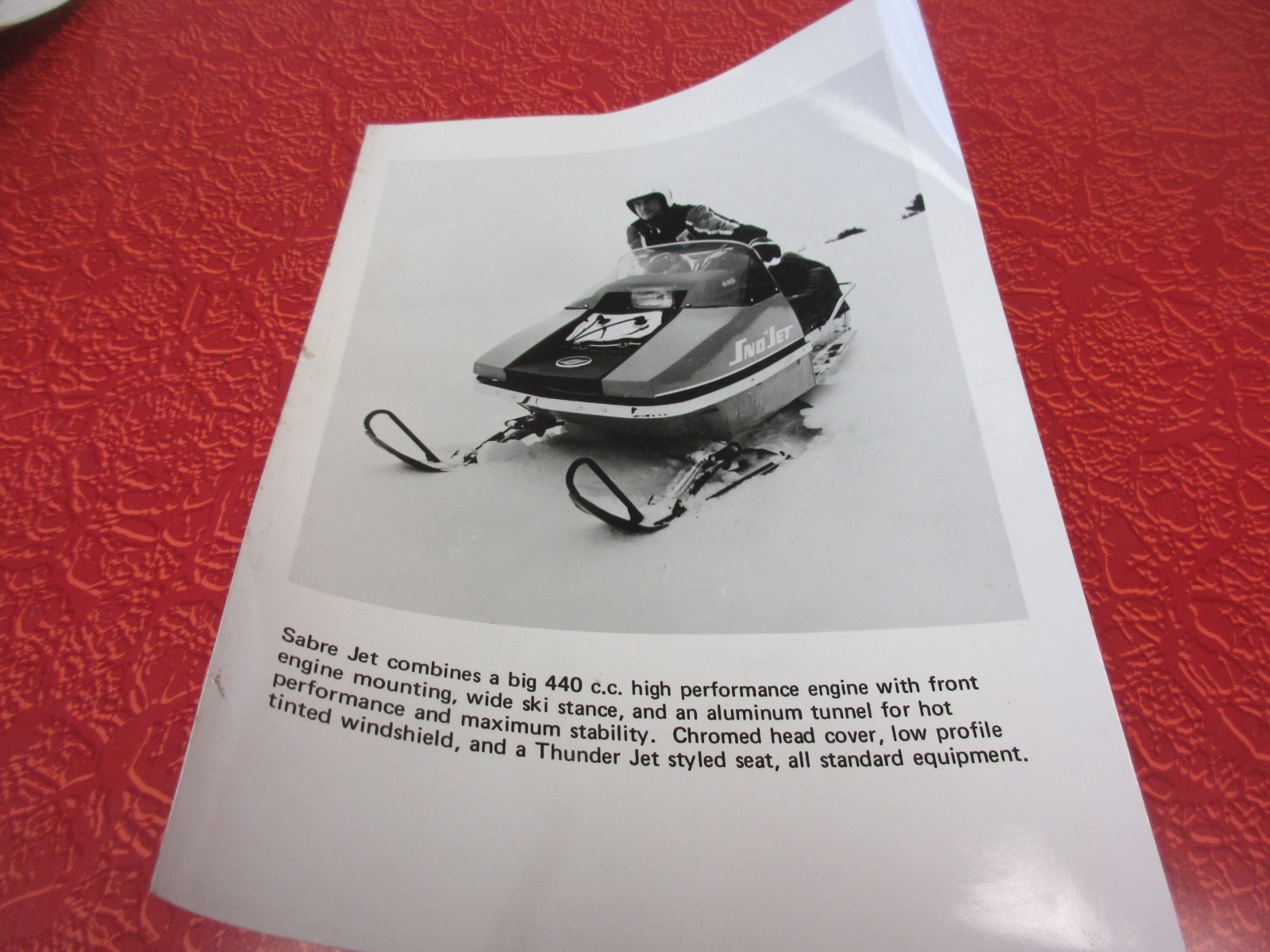 SNO-JET SNOWMOBILE EARLY PHOTOGRAPHS ADVERTISING MERCANTILE 1960’s-1970’s RARE