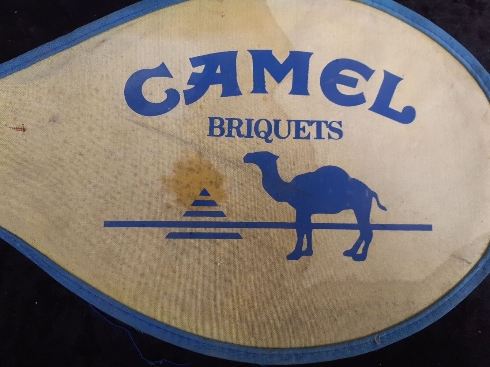 old Camel TRAINER GERCO tennis racket garage car motorcycle no enamelled,