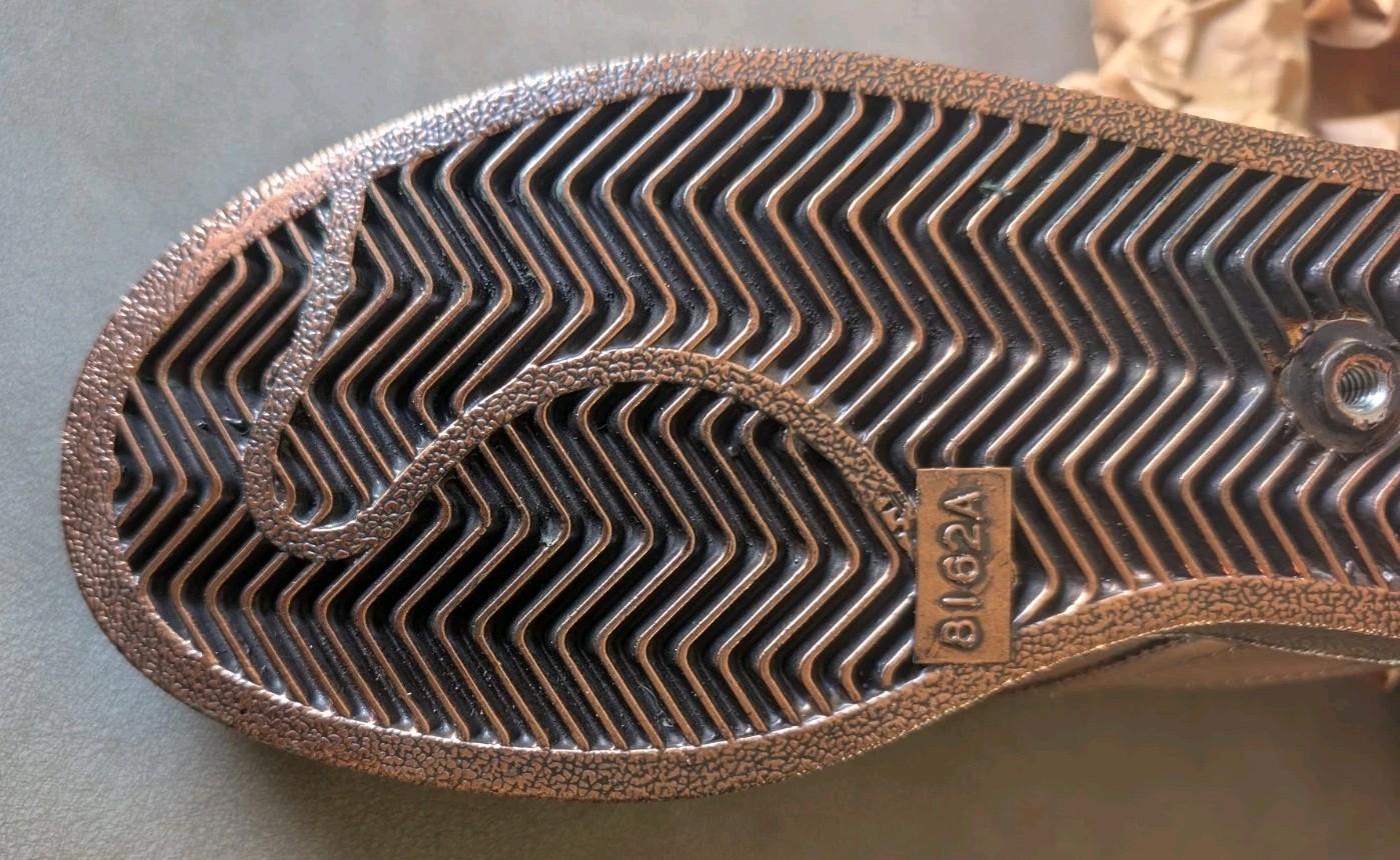 Adidas Superstar Vintage Metal Shoe Sculpture Promo Store Display Bronze