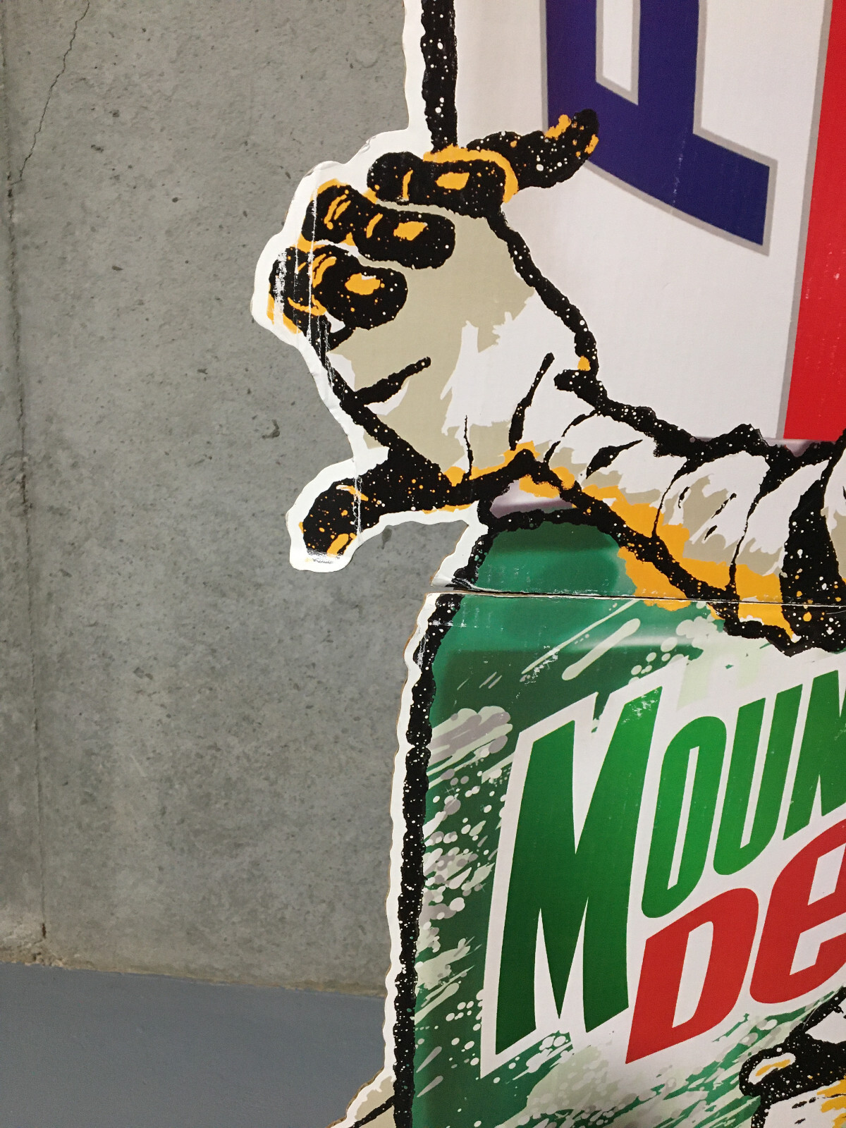 RARE Goosebumps Pepsi Mountain Dew – Mummy Standee Store Display Cutout Mid 90’s
