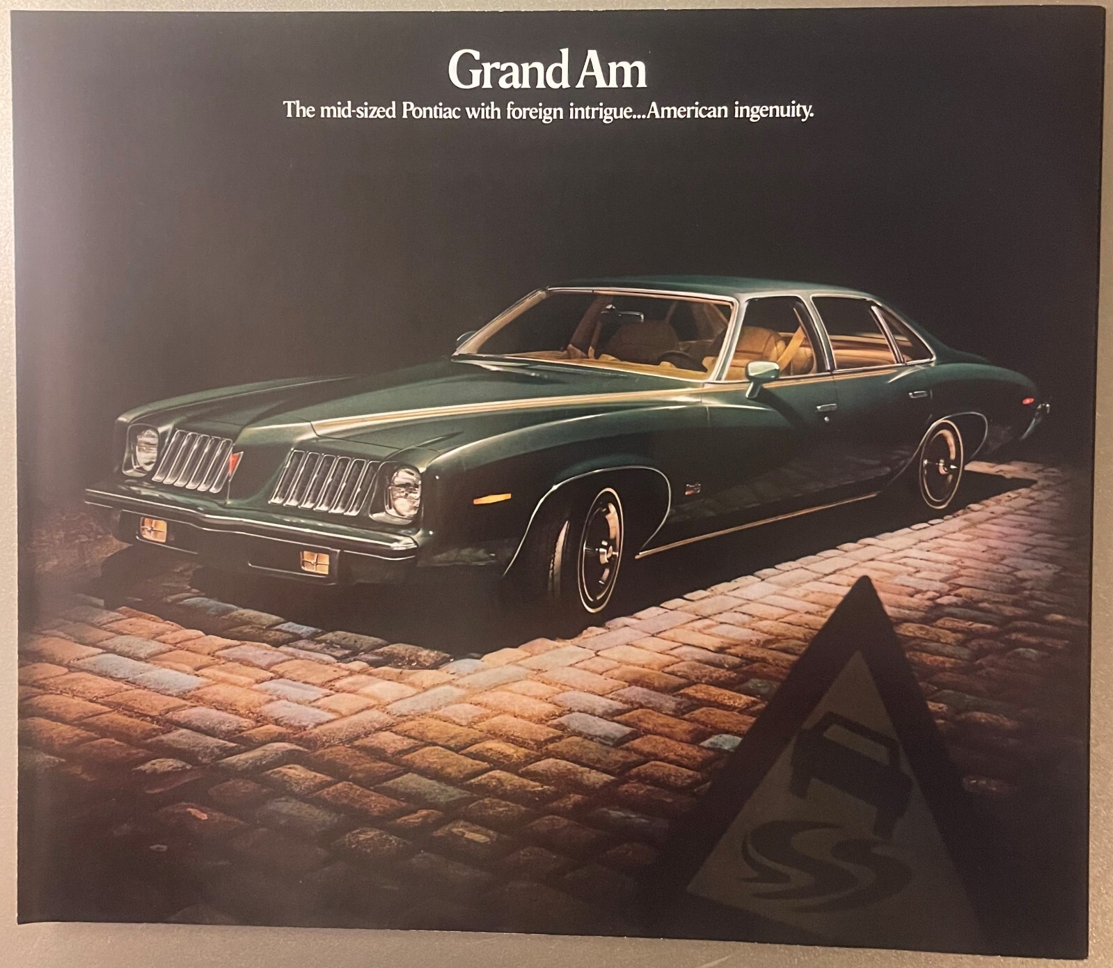 Vintage 1974 Pontiac Grand Am Dealer Brochure, Pontiac, MI