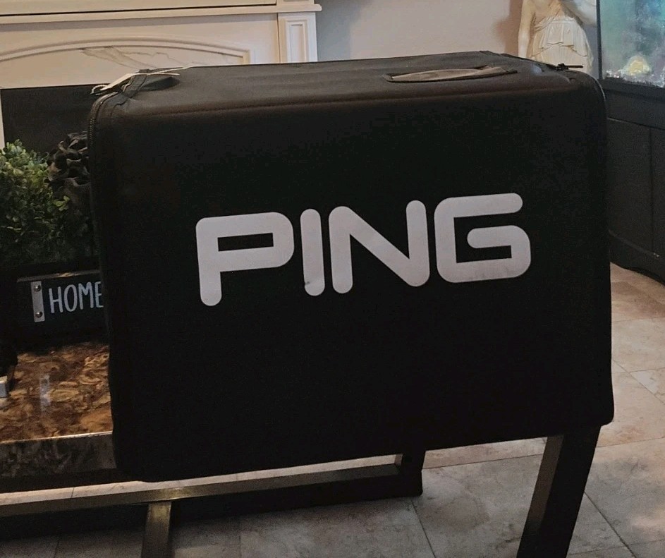 RARE Ping Golf Pro Shop Fitting Bag Organizer With Shoulder Strap