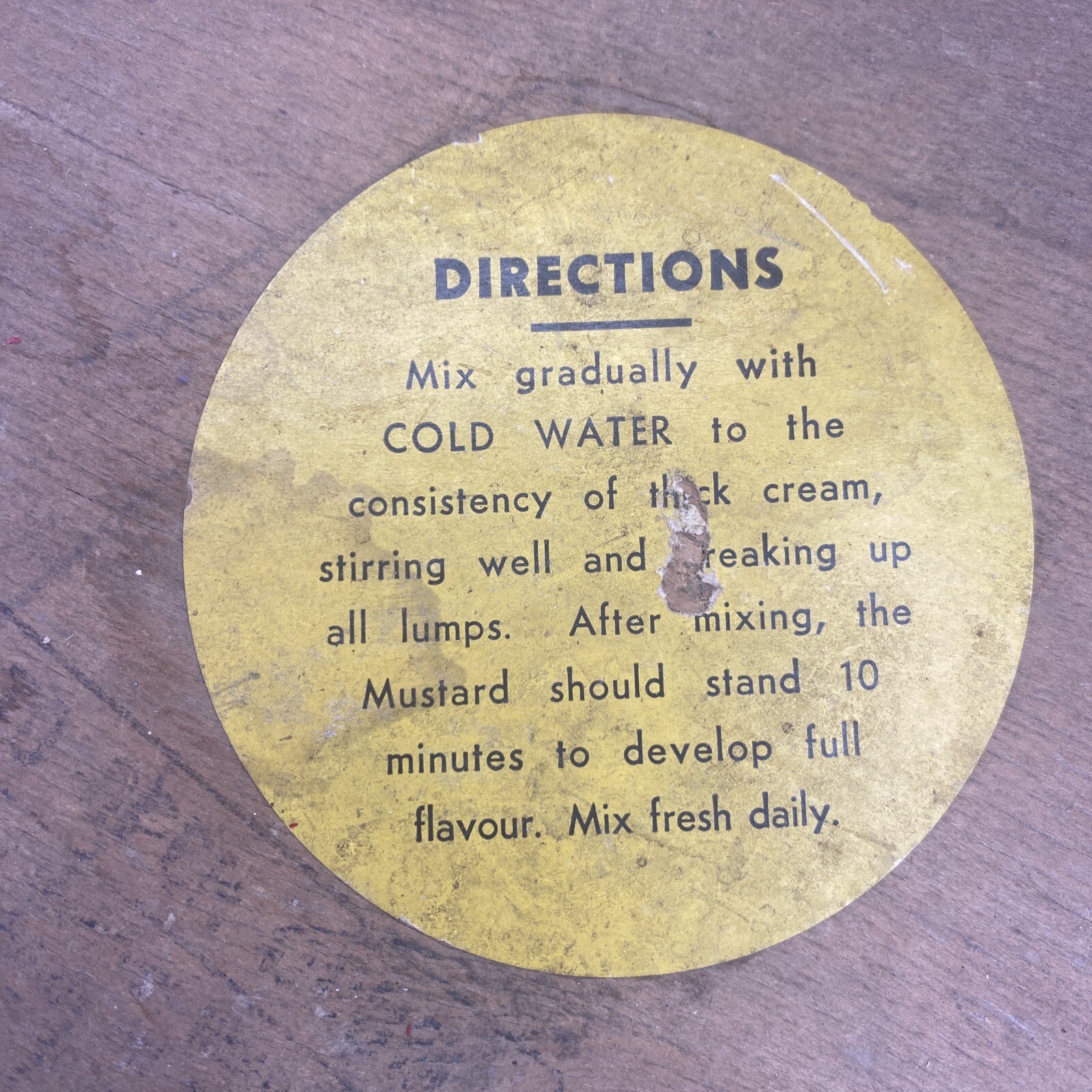 Vintage Huge #15 Colman’s Mustard Wood Shipping Cask Keg Amazing