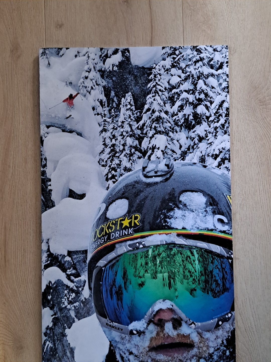 Oakley Prizm Lens Technology Store Magnet Display Poster Tanner Hall Snow