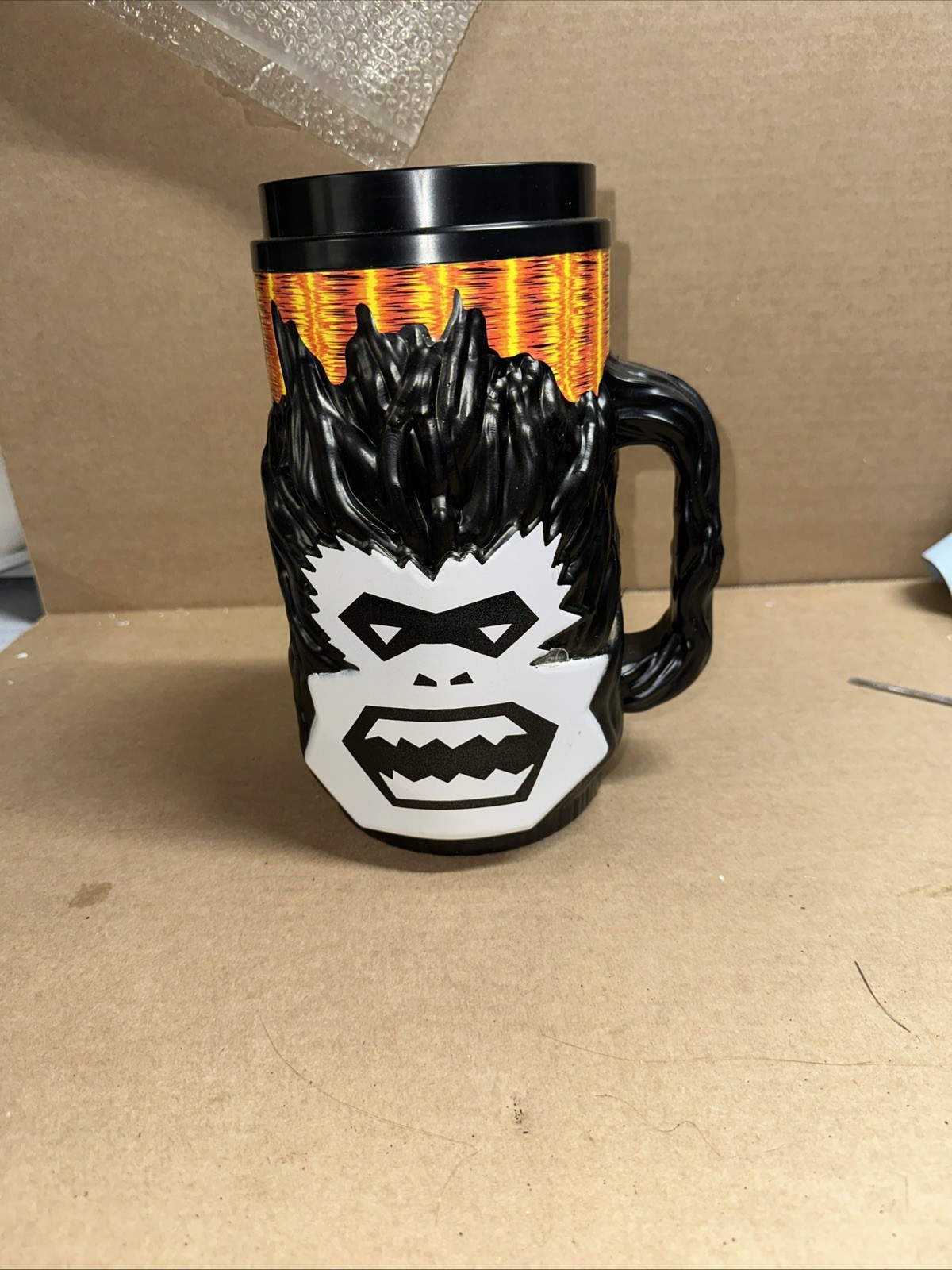JACK LINKS SQUATCH ADVERTISING DISPLAY Container Mug BIG FOOT Gorilla SASQUATCH