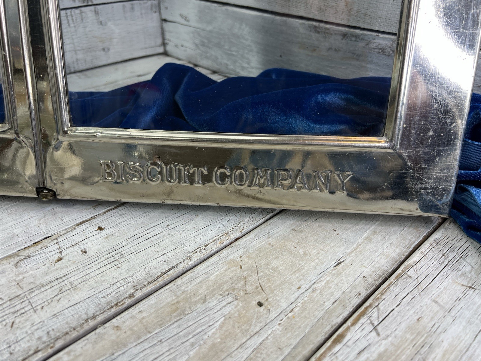 Antique Supreme Bakers The Merchants Biscuit Company Bakers Store Display Top