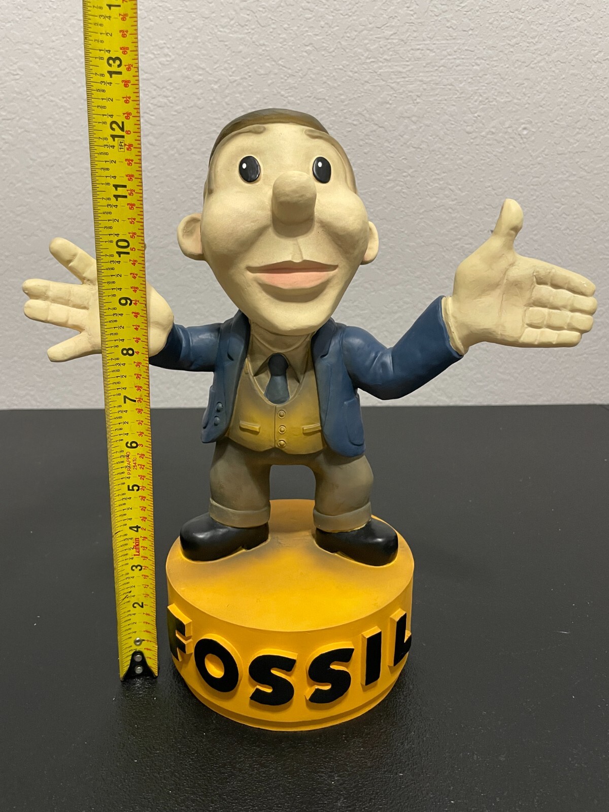 Fossil Watch Huge 13″ Store Display Figure/Statue Great Condition