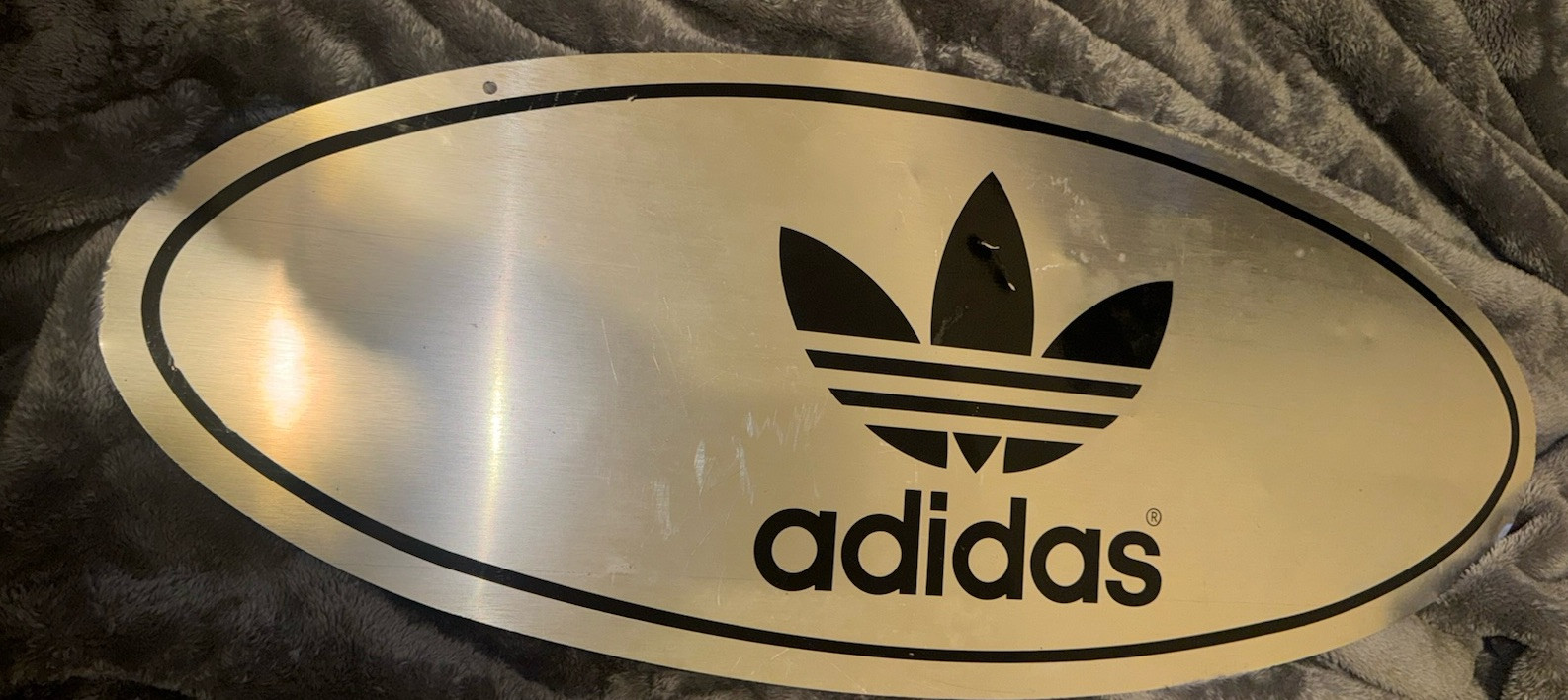 3 Feet Long adidas store sign advertising signage promo double sided