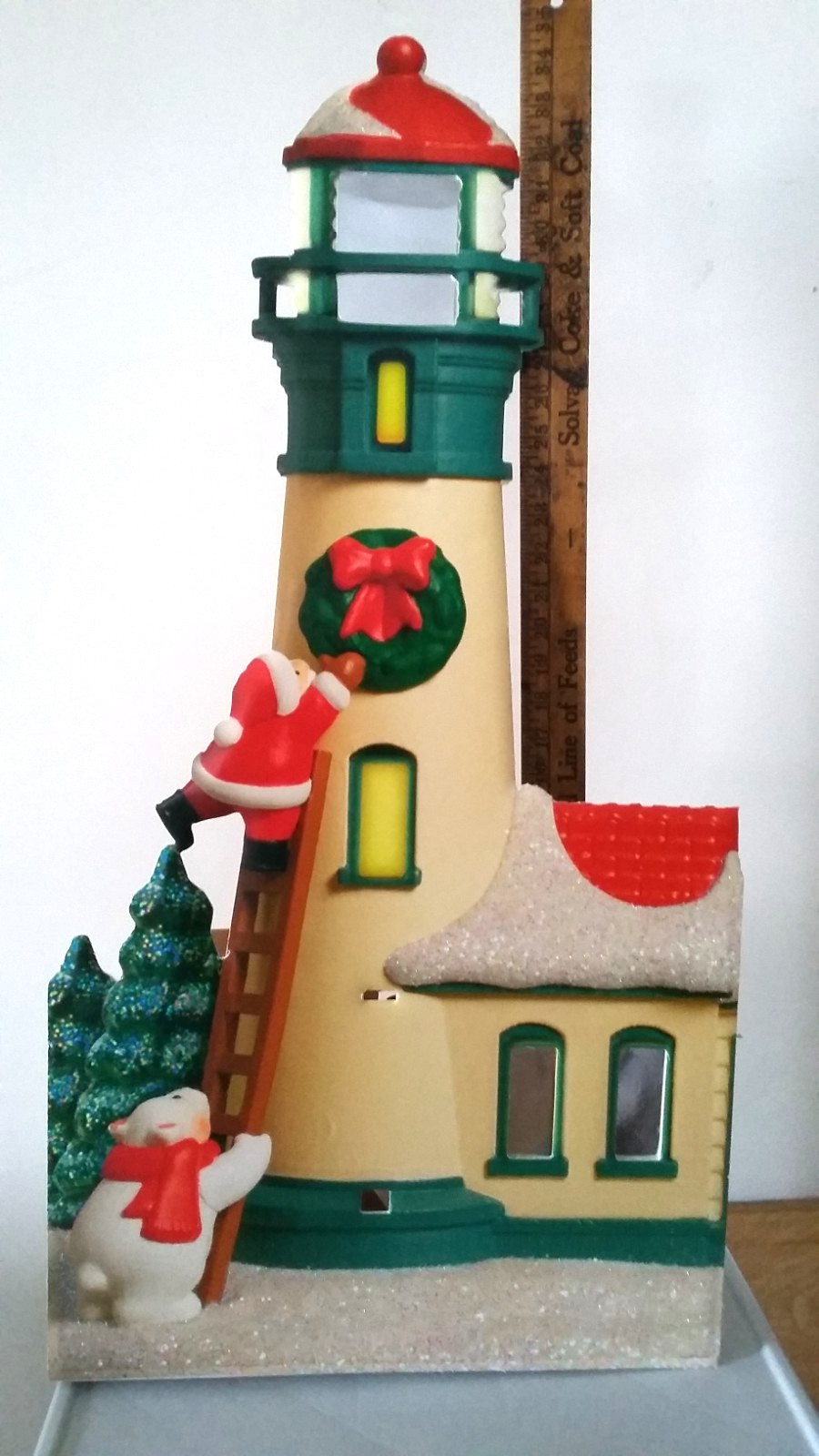 Vintage Hallmark store display 35″Lighthouse