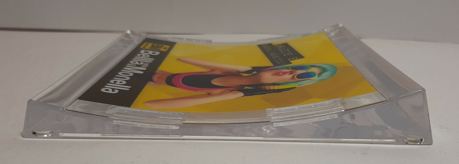 Vintage BELLA AND MONELLA Radio Advertising Rendering cm 18 Plexiglass