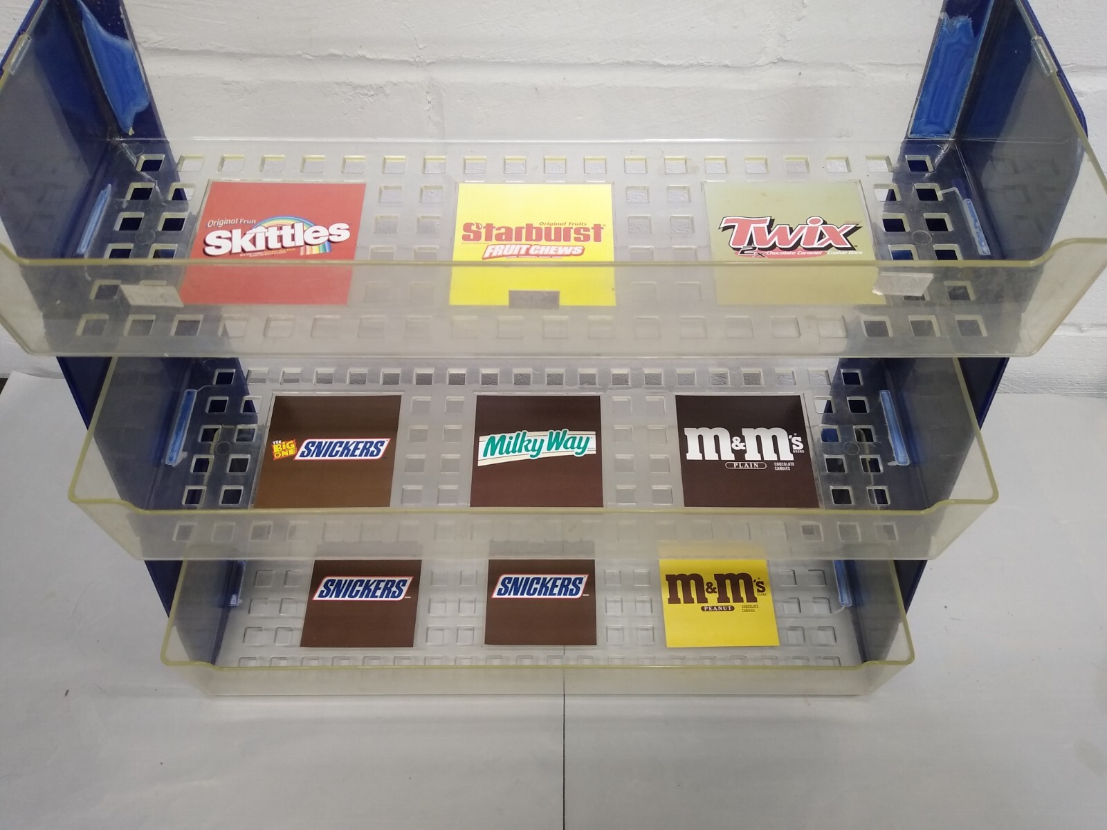 Vintage Mars Inc Counter Display Snickers M&Ms Starburst Skittles Twix MilkyWay
