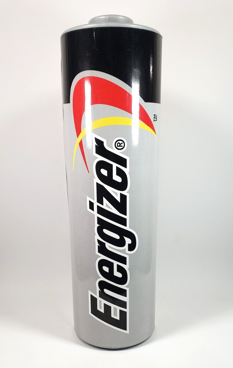 Energizer/Duracell Retail Display Large 2 Sided Battery Decoration 26.5″ x 7.75″