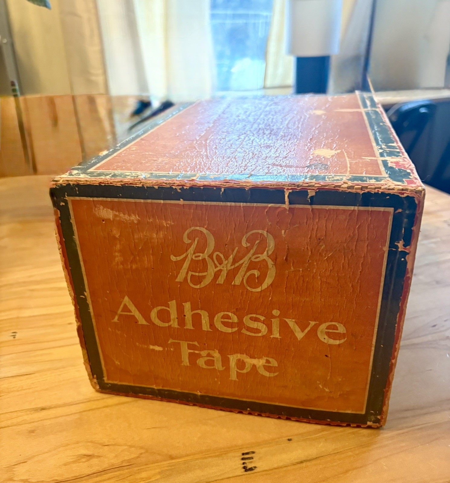 Vintage Bauer & Black B&B Adhesive Tape Metal Display Box 3 Drawer Medical