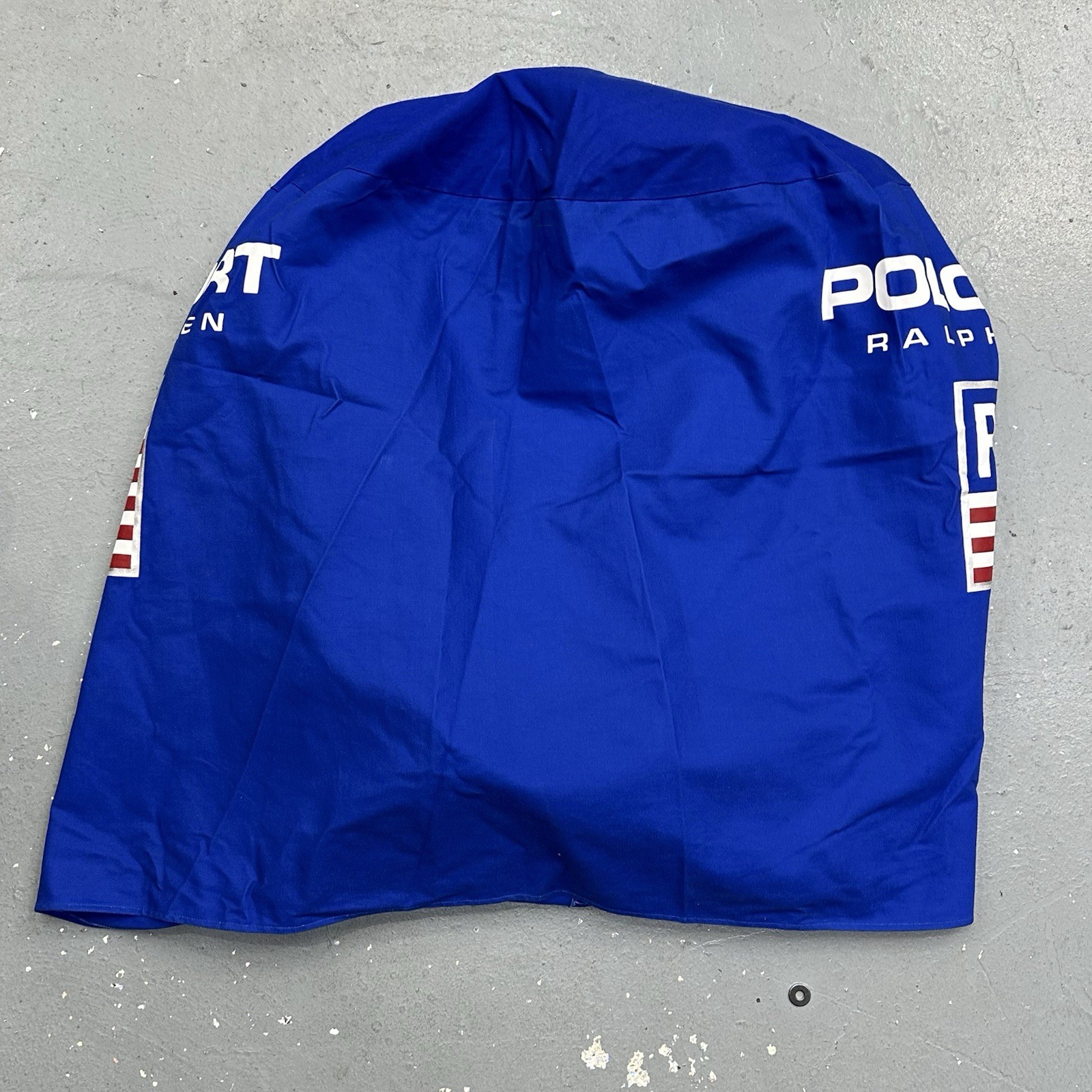 Vintage Polo Sport Ralph Lauren Promotional Canvas Cloth Table Cover? Blue