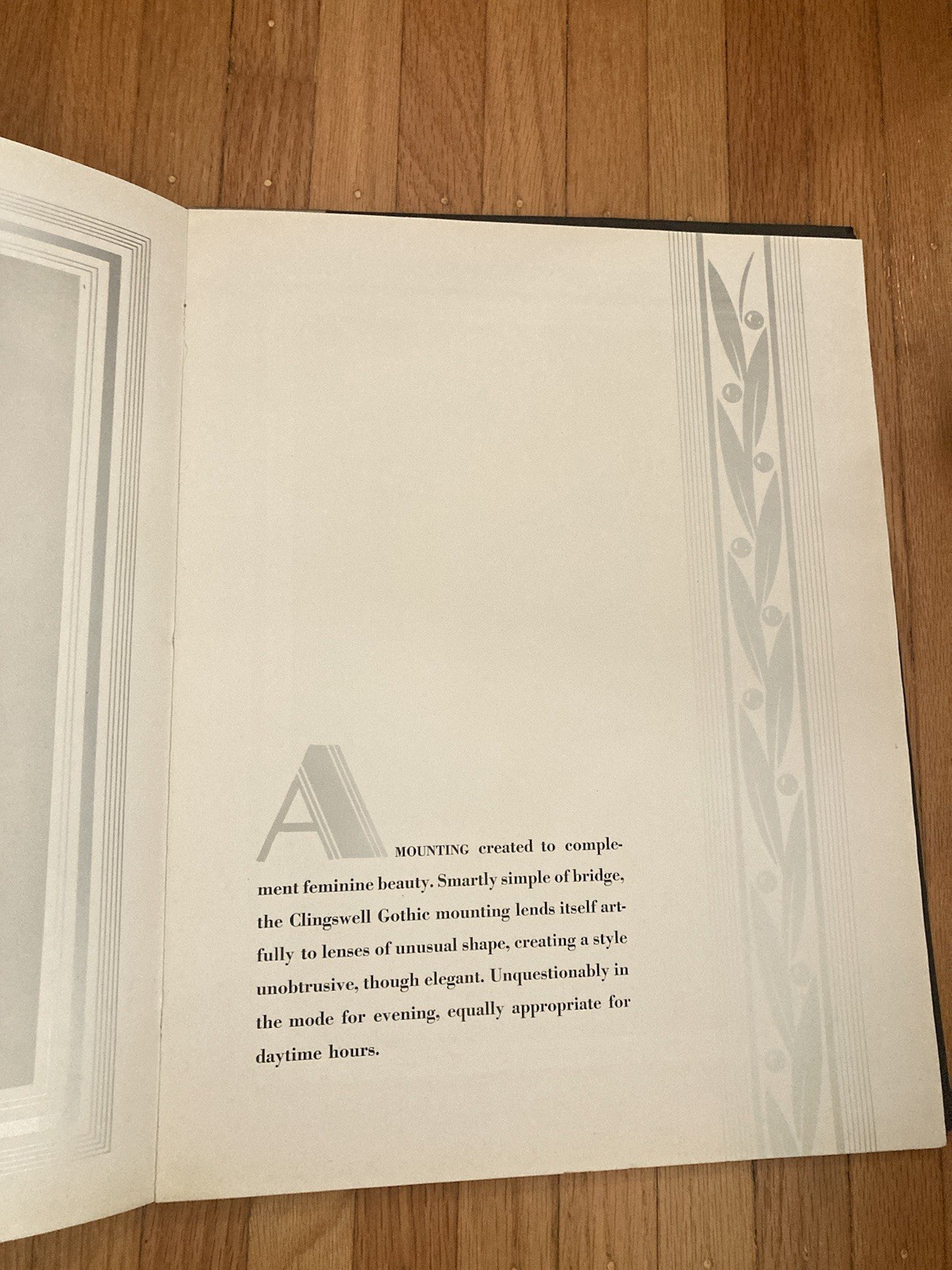 RARE 1930 Bausch & Lomb pre Ray-Ban Sunglasses Salesman Catalog vogue in eyewear