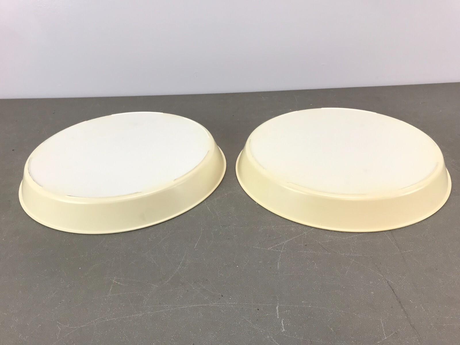 2 vintage Pepsi-Cola 13″x2.75″ Plastic Advertising Serving Trays