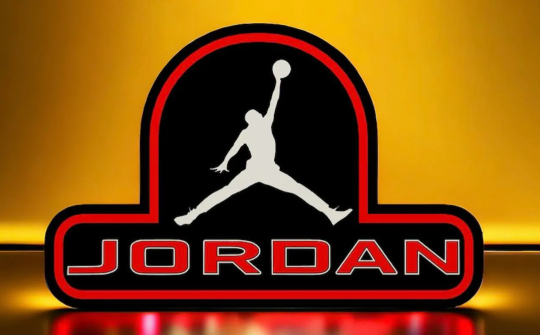 Michael Jordan Sign LED Sign MJ. Air Jordan Nike USB Powered Light Box