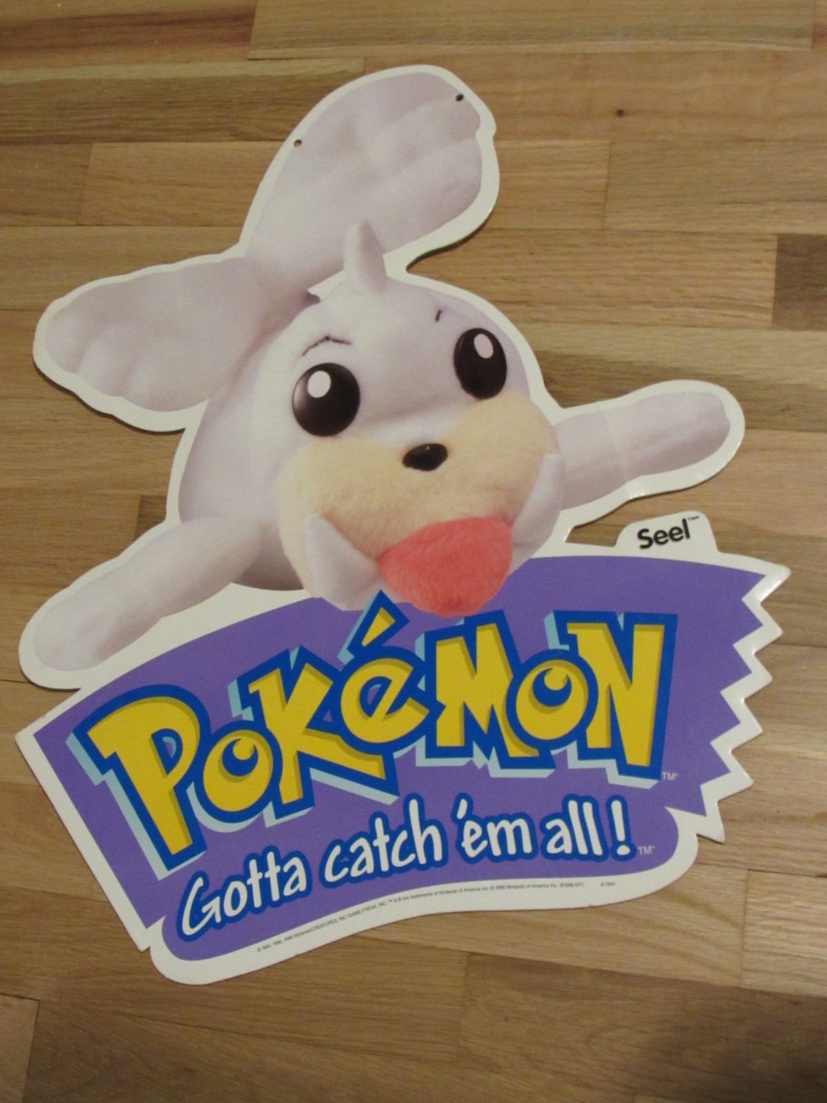 KFC Pokemon 90s Collectible Store Display Ceiling Hangers Advertisement bean bag
