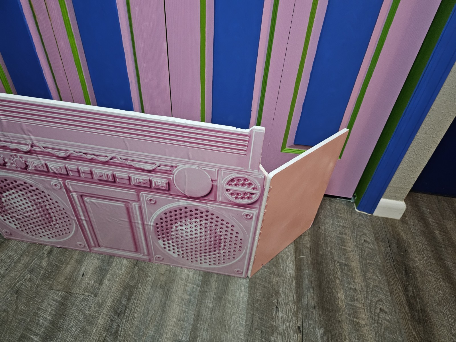 RARE Barbie Doll Mattel PINK BOOM BOX DreamFest Main Stage Dreamhouse Display