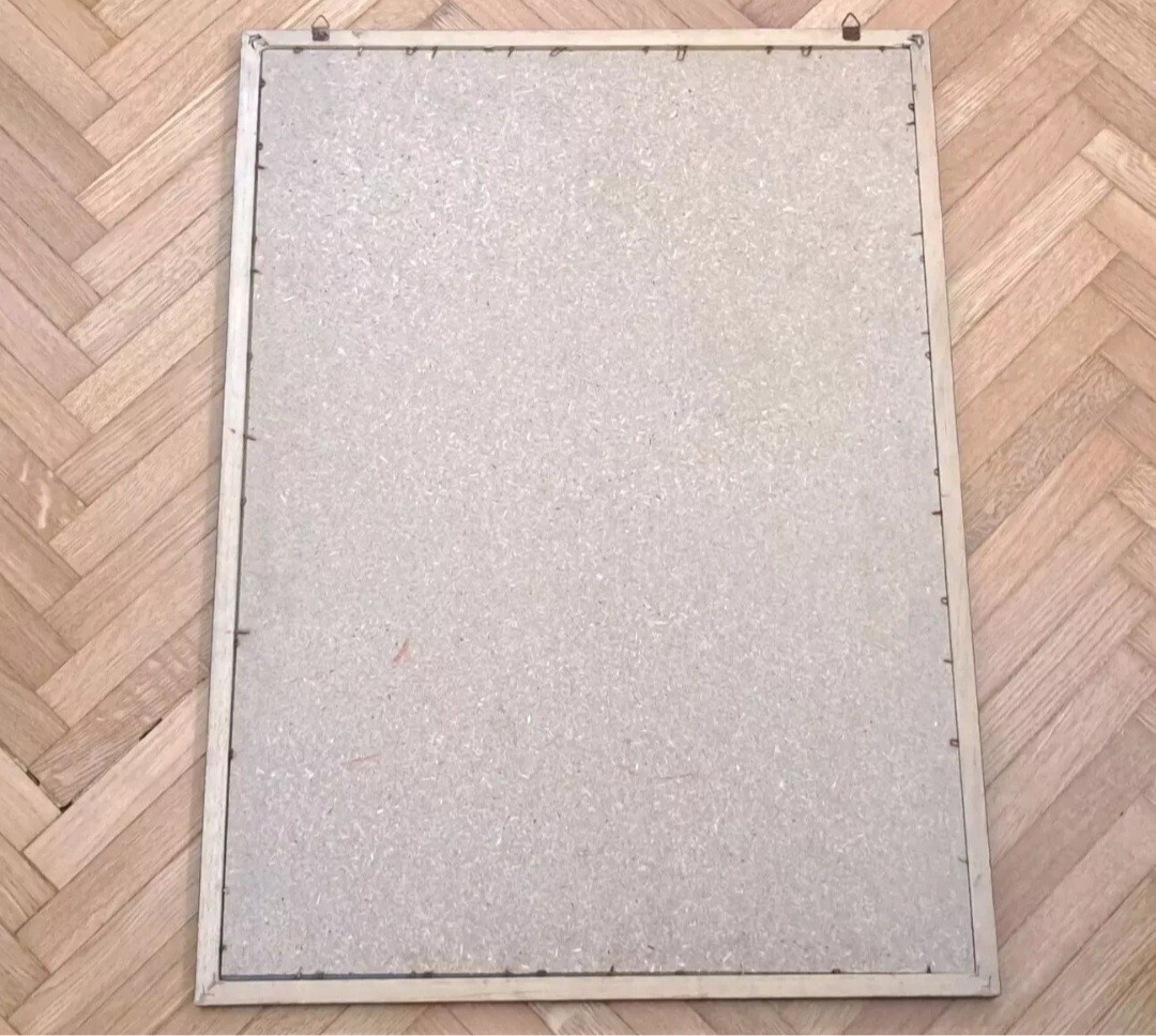 ADVERTISING MIRROR FRAME-KEGLEVICH VODKA-MIRROR PAINTING PICTURES-VINTAGE