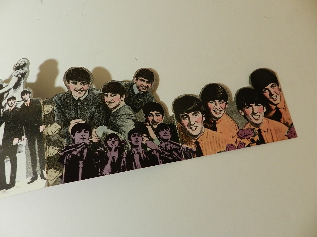 VINTAGE 1988 THE BEATLES- RECORD STORE COUNTER DISPLAY-MUSIC STORE DISPLAY