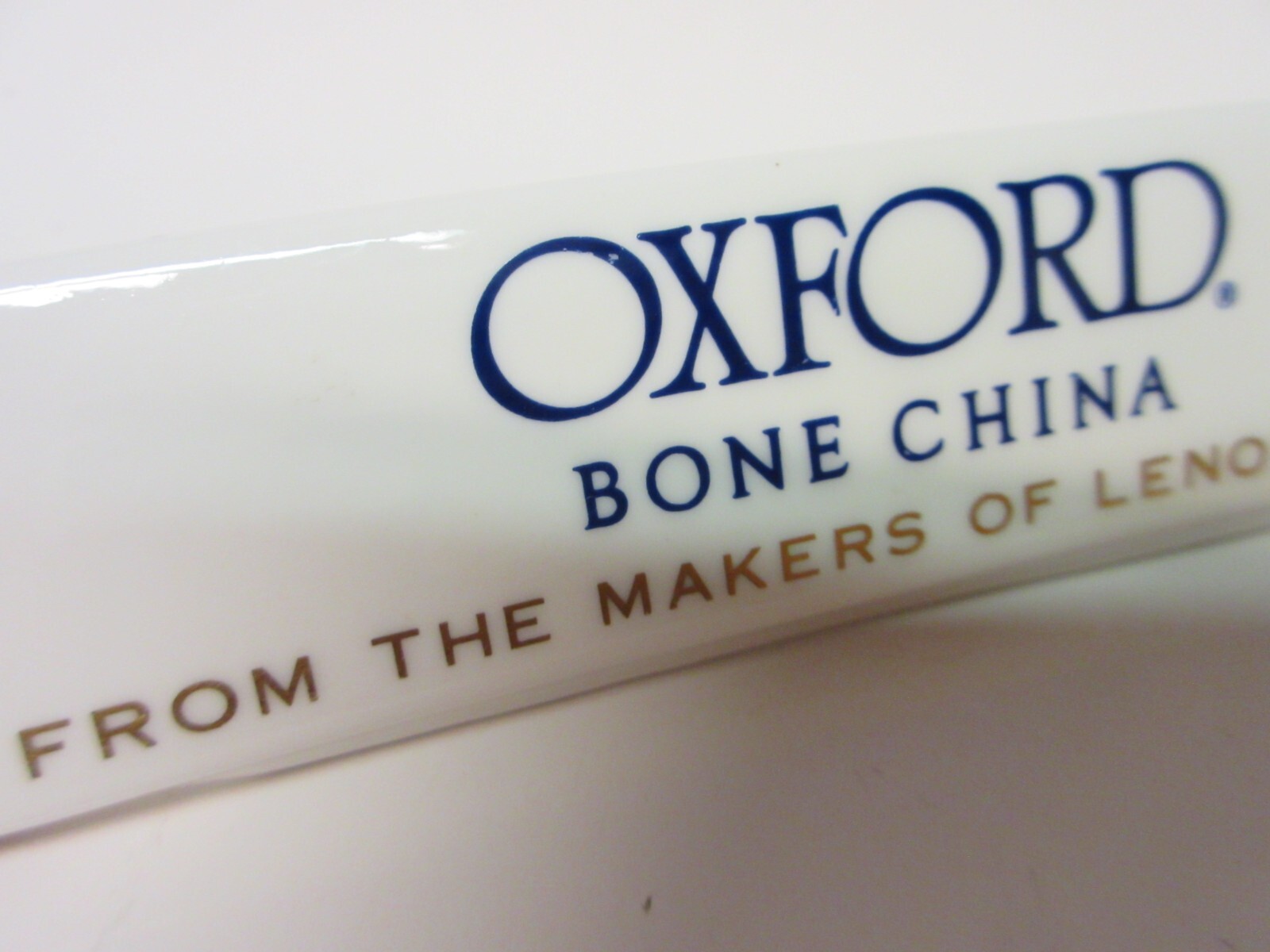 LENOX Advertising Oxford Bone China Store Display Sign Bone China Plaque