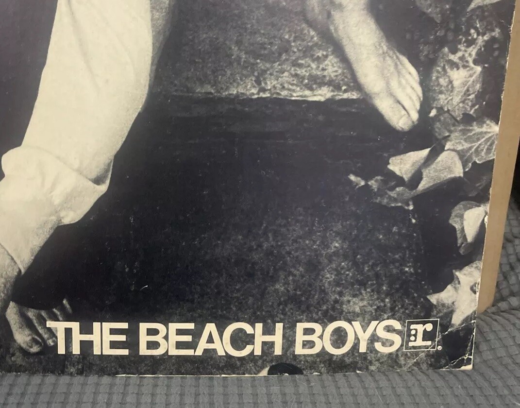 5 Vintage Rock Promo Signs, Posters Cardboard Stock Beach Boys, Allman Bros Etc