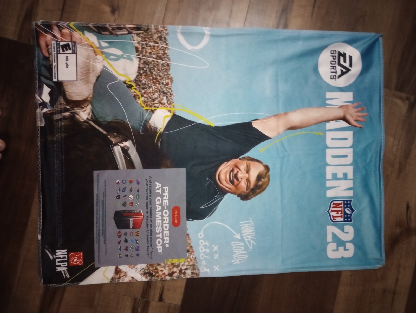 Madden 23 gamestop exclusive cloth poster