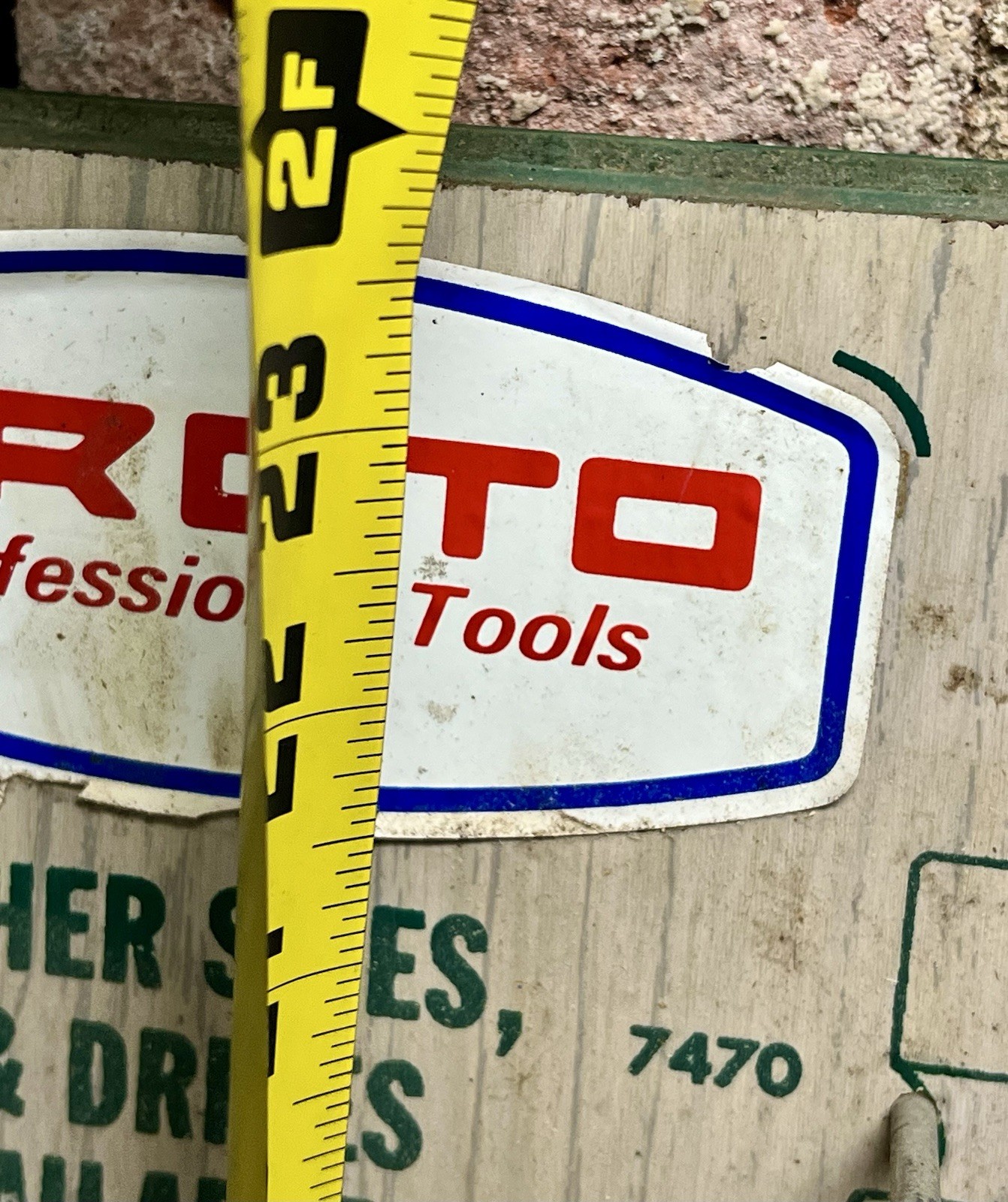 Vintage Logo Proto Tools Dealer Hardware Store Sockets Tool Display Rack No 73