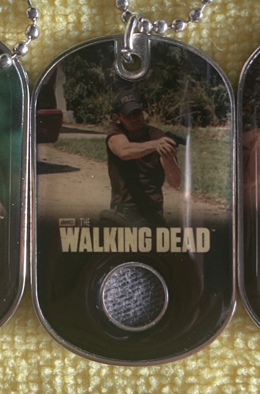AMC’s the WALKING DEAD – Costume Relic Dog Tags (2012/13) – U PICK ONE