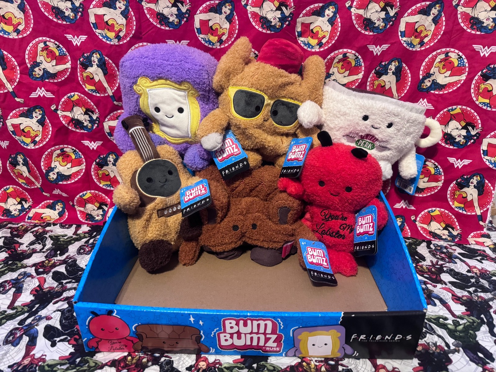 JAZWARES BUMBUMZ FRIENDS STORE DISPLAY BOX FOR COLLECTIBLES RARE NEW