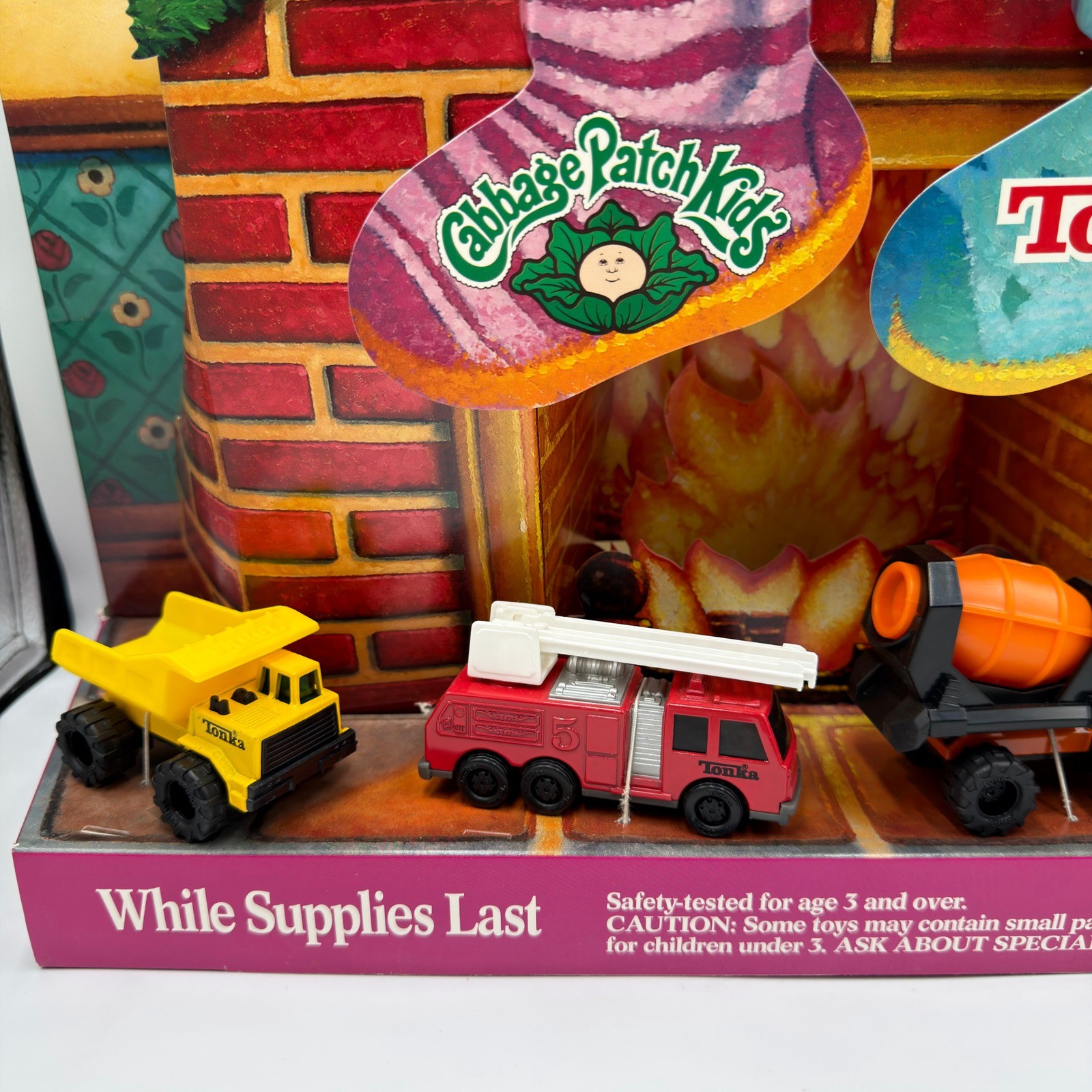 Vintage 1992 McDonald’s Happy Meal Display Cabbage Patch Kids Tonka Toys Rare