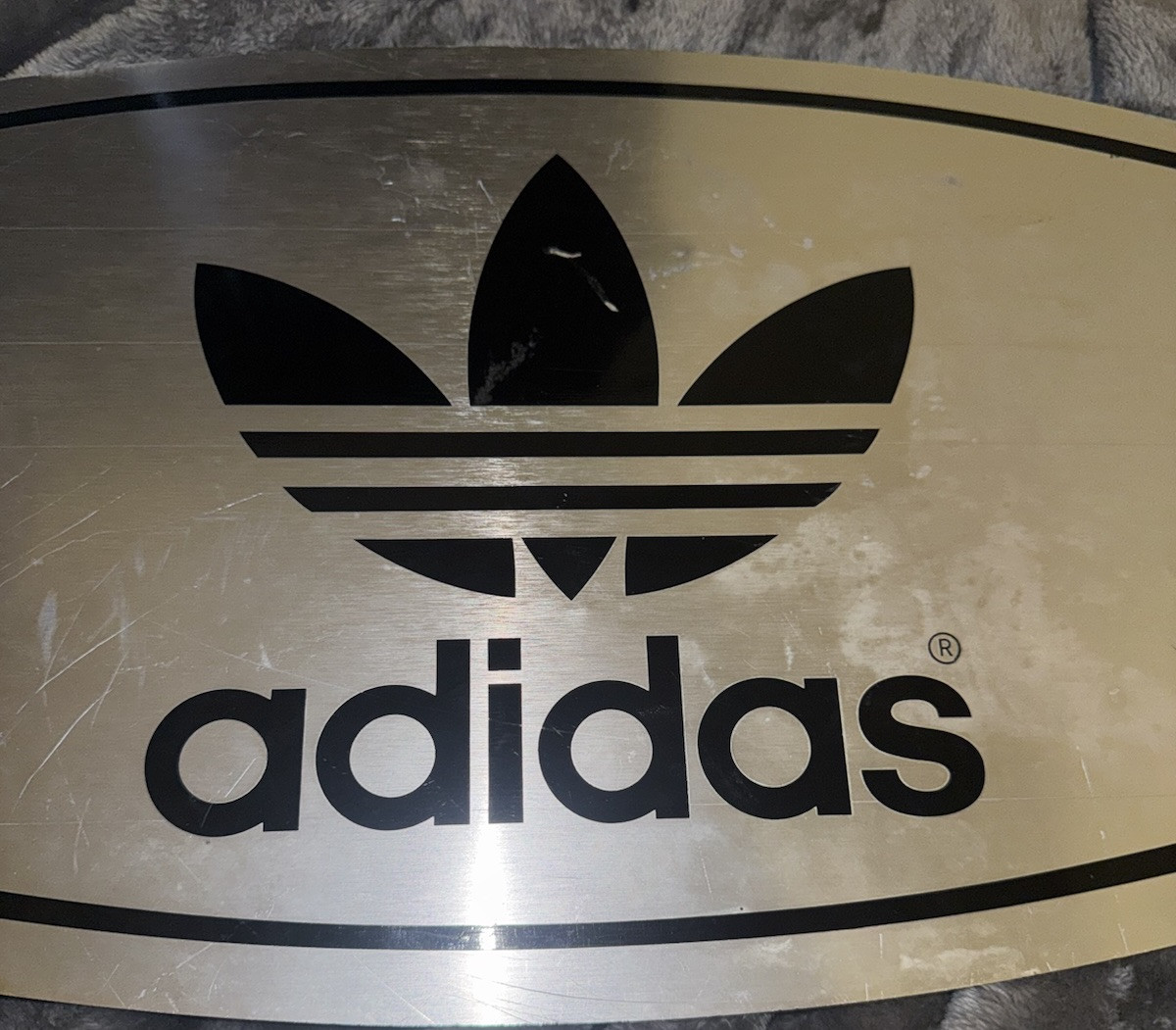 3 Feet Long adidas store sign advertising signage promo double sided