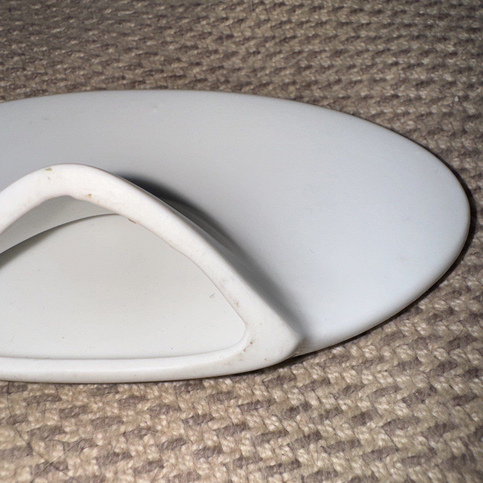Edna Hibel Bone China Advertising White & Gold Store Countertop Display Sign