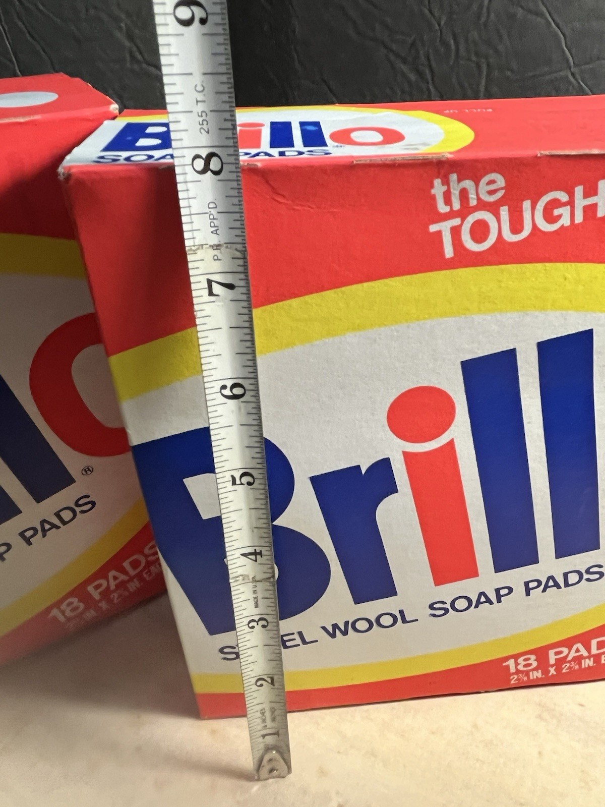 Vintage Brillo Steel Wool NOS Lot Of 2 Boxes Warhol Pop Art Great Ad Graphics