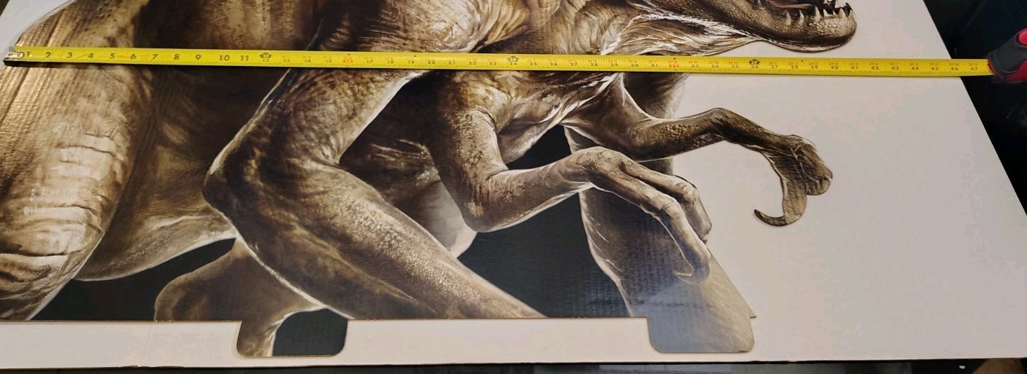 2025 – Jurassic World Rebirth – Huge Store Display Advertisement – 46x 35