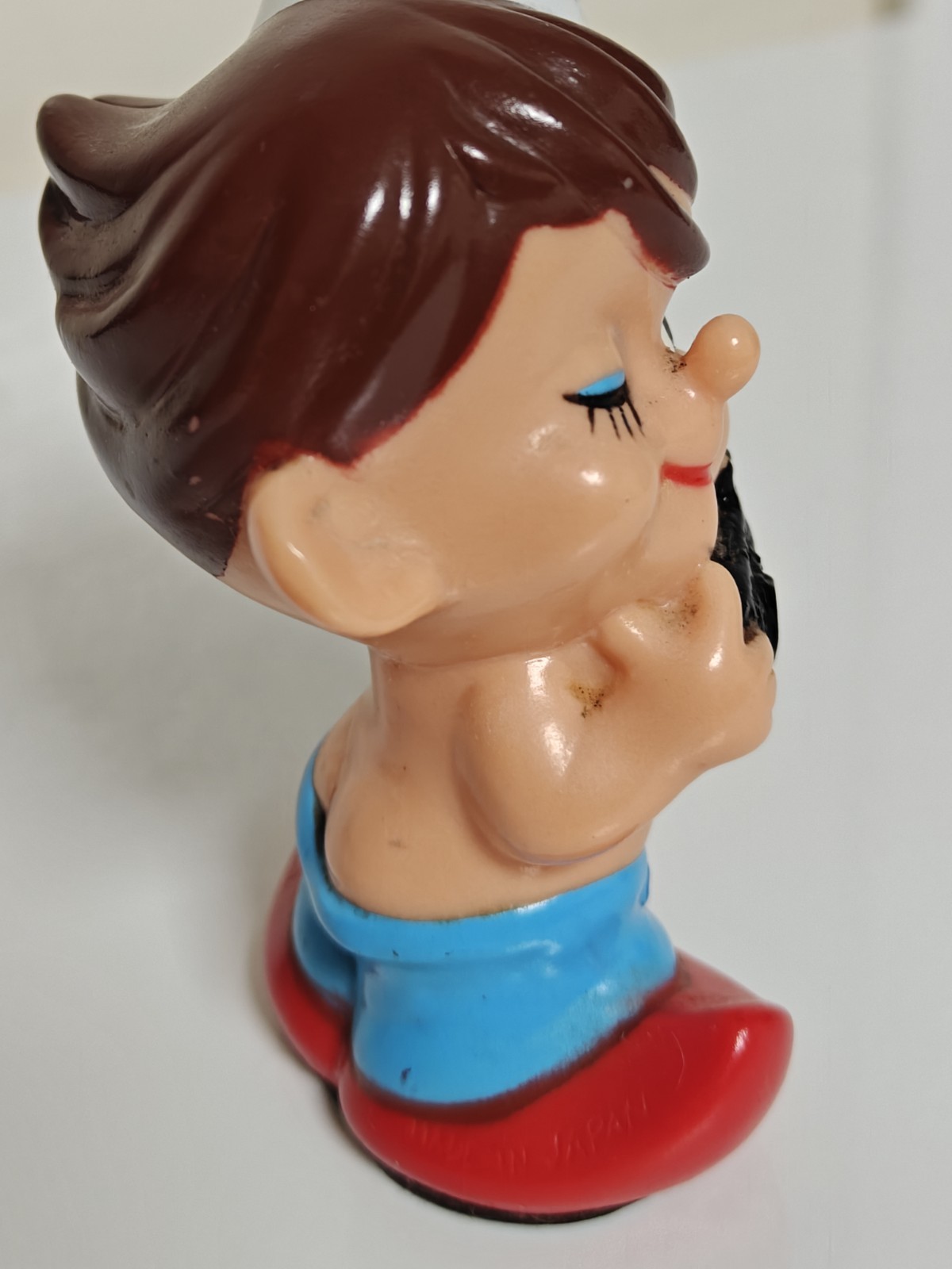 Ult. Rare Yashica Dealer Display Figurine 4″ Yashica Sailor Boy with Electro 35
