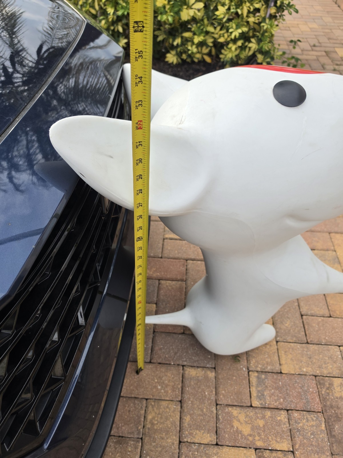 Bullseye Target Dog Mascot Giant Statue Store Display Mannequin Collectible READ