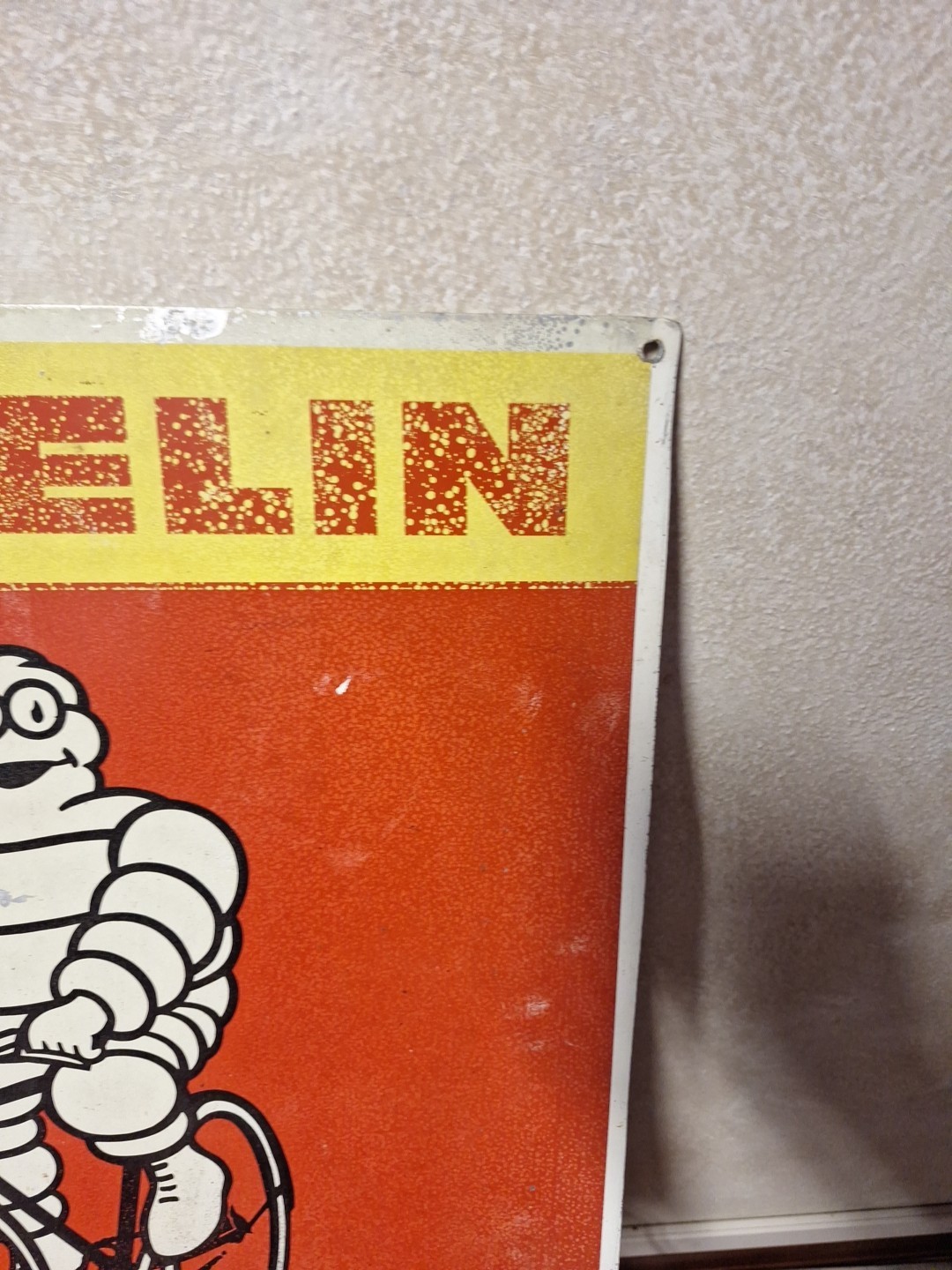 Michelin Advertising Sign.