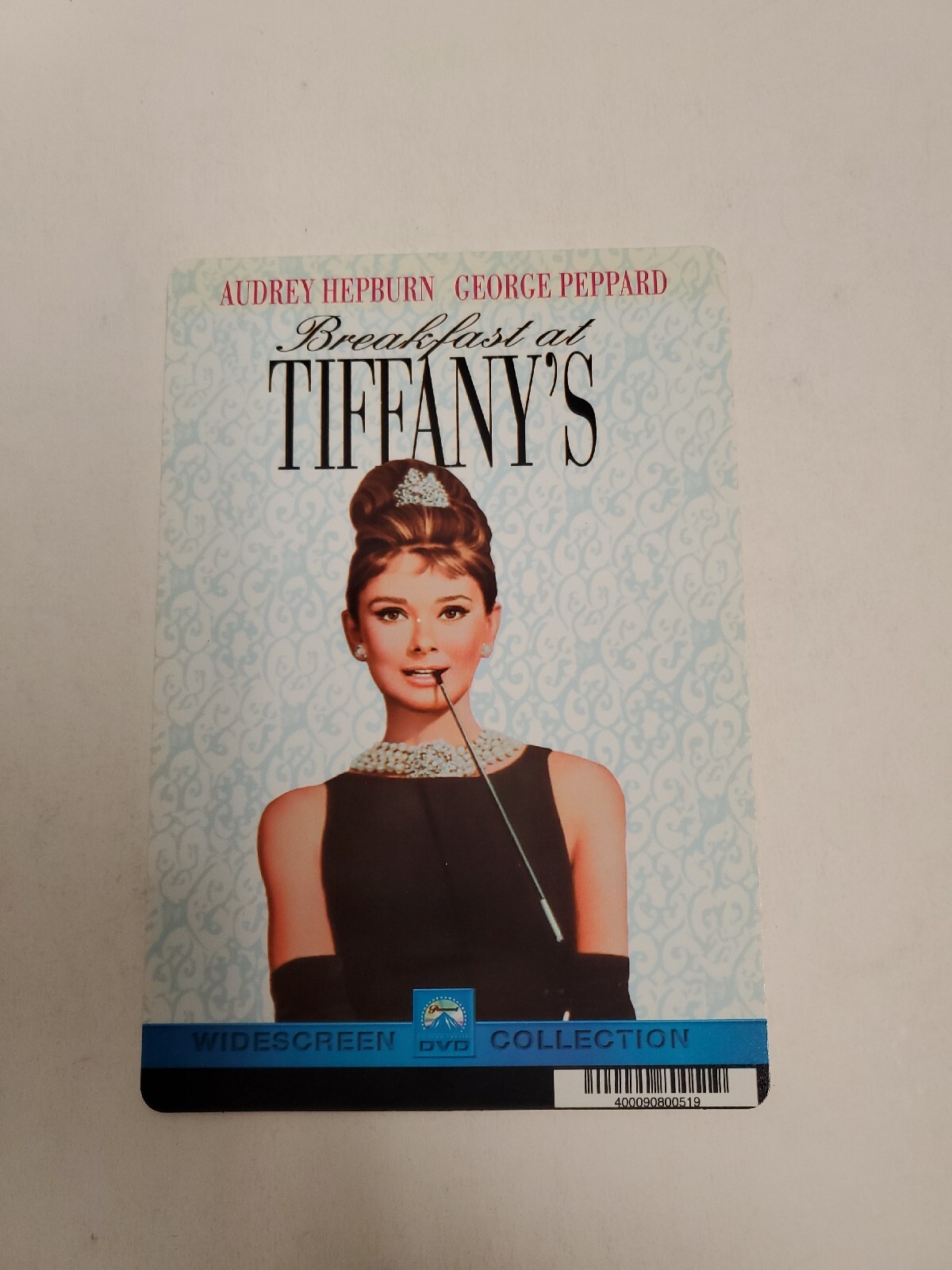 Breakfast At Tiffany’s BLOCKBUSTER SHELF DISPLAY DVD BACKER CARD ONLY 5.5″X8″