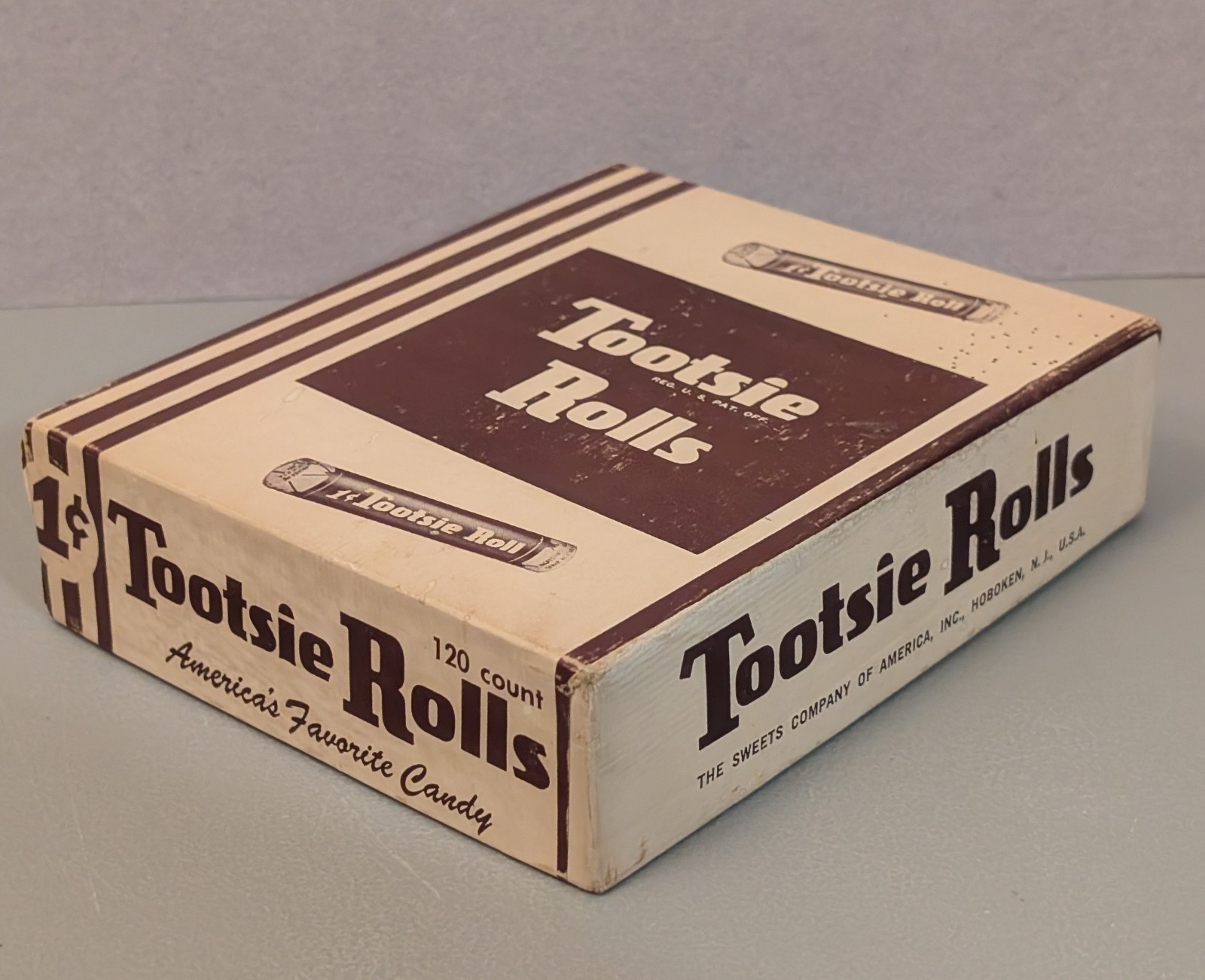 Vintage Tootsie Roll Counter Display Box – Sweets Company America Hoboken Candy