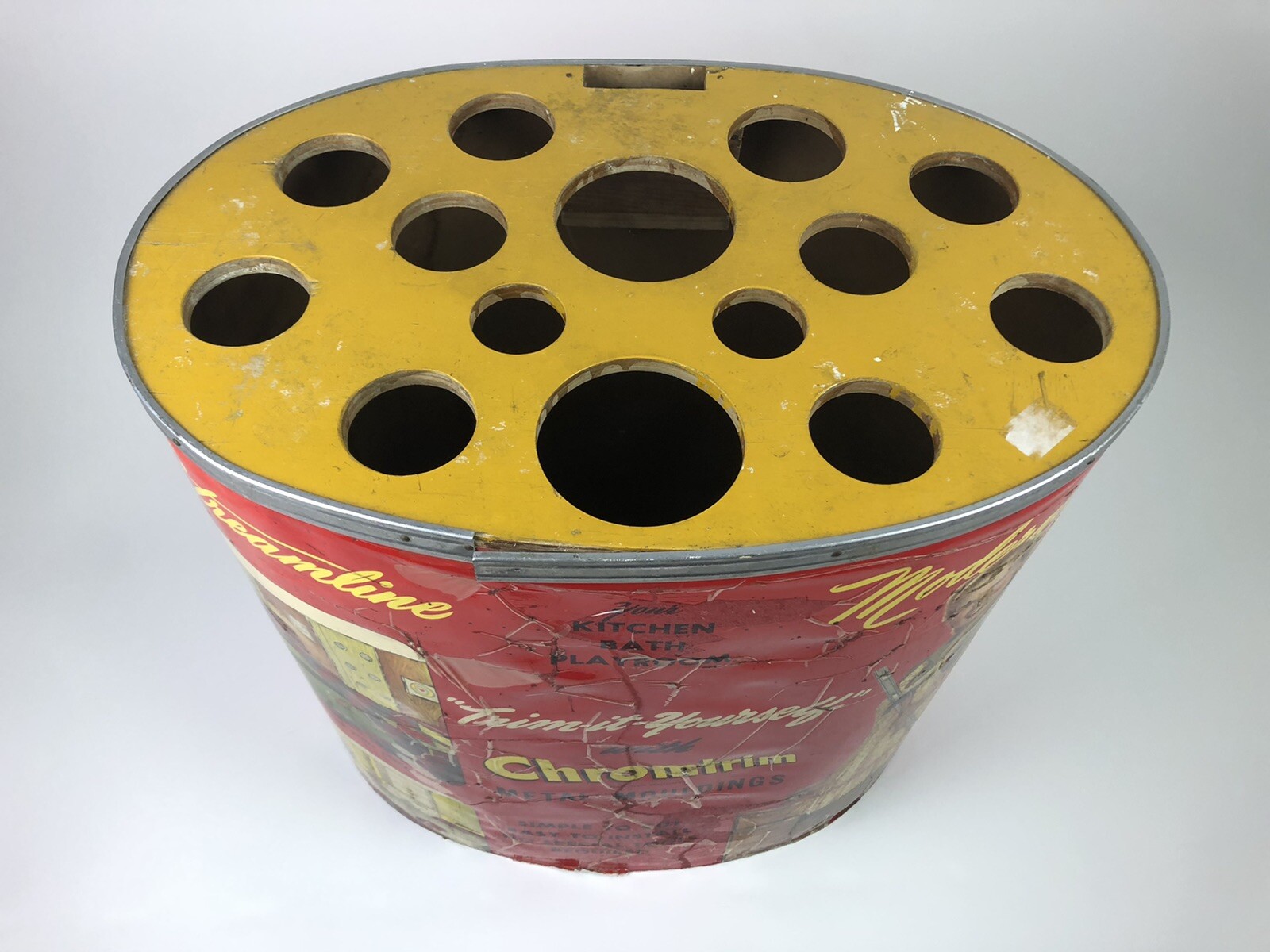 1947 Chromtrim Store Display Stand (25”x24”x15.5”) – Made in Ajax, Ontario