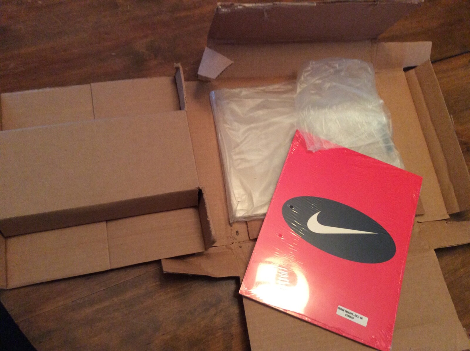 vintage nike retail store display in original box & packaging Rare Find