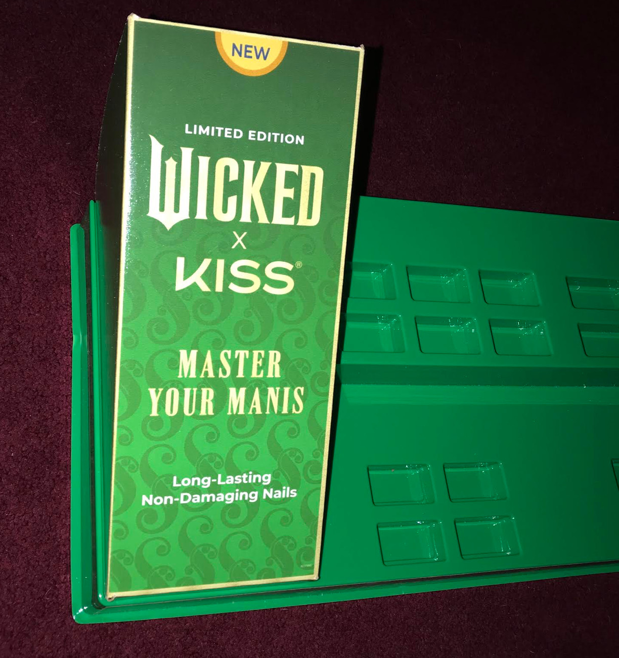 Wicked Movie PROMO DISPLAY Ariana Grande Fan Gift Ideas Kiss Nails Ulta Beauty